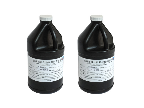 粘塑料UV膠KJ-3302-32 粘塑(sù)料UV膠KJ-3302-32