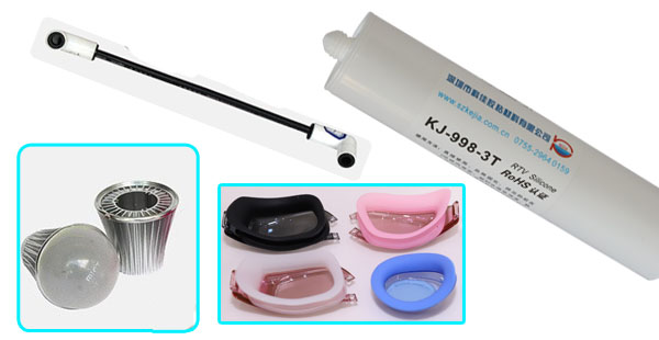 矽膠粘（zhān）塑料膠水KY-998-3T